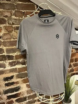 Buy Saint + Sinner Grey T-Shirt UK SIZE M • 3£