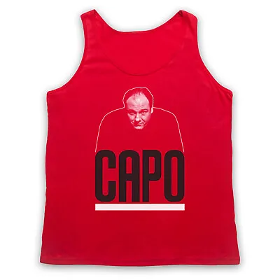 Buy Tony Soprano Capo Unofficial The Sopranos Mafia Tv Show Adults Vest Tank Top • 18.99£