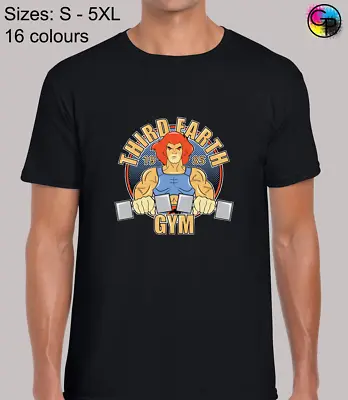 Buy Thundercats Gym Action TV Show Inspired Novelty Regular Fit T-Shirt For Men • 9.95£