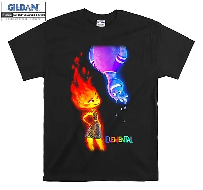 Buy Elemental Fire And Water T-shirt Gift Hoodie Tshirt Men Women Unisex F470 • 11.95£