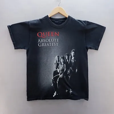 Buy Vintage Queen T Shirt Medium Black Greatest Hits 2009 Tour Concert Music • 16.14£