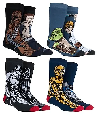 Buy Heat Holders - Mens Star Wars Thermal Slipper Socks With Grips • 14.99£