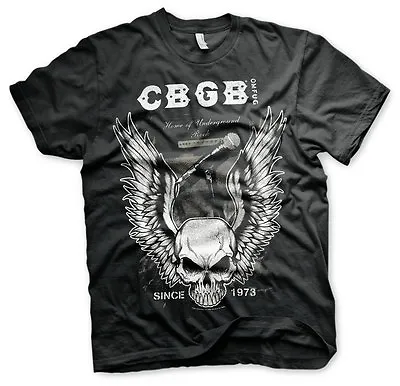 Buy Officially Licensed CBGB & OMFUG - CBGB Amplifier Men's T-Shirt S-XXL Sizes • 19.53£