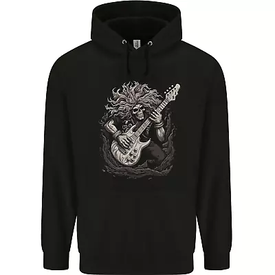 Buy Heavy Metal Rock Skull Guitar Music 2 Mens 80% Cotton Hoodie • 19.99£