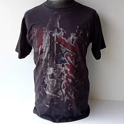 Buy Genuine Fender Guitars Men's Large T-Shirt Made In England 100% Cotton Grey Red • 16.99£