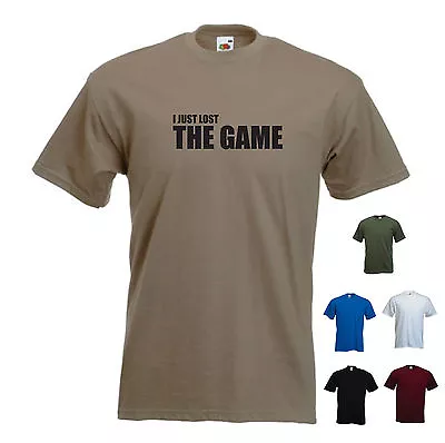 Buy 'I Just Lost The Game' Mind Internet You Geek Joke T-shirt Tee  • 11.69£