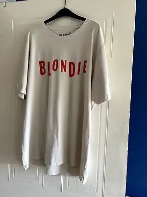 Buy TU, Ladies, Blondie White Oversized T-Shirt, UK Size L • 6£