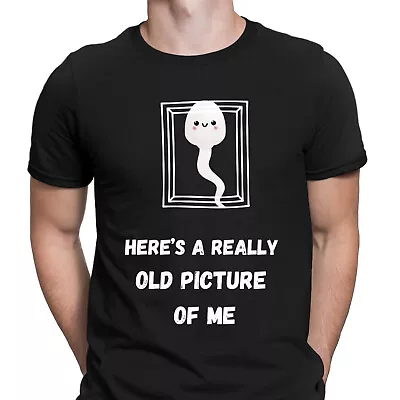 Buy Heres A Really Old Picture Of Me Funny Sarcastic Humor Meme Joke Mens T-Shirts#D • 9.99£