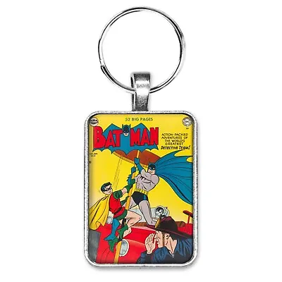 Buy Batman #60 Cover Key Ring Or Necklace Robin Fireman Firehouse Comic Book Jewelry • 10.22£
