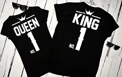 Buy  King & Queen T-shirts  • 18£