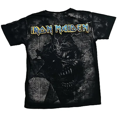Buy RARE Vintage 2009 Iron Maiden Eddie The Head All Over Graphic Powerslave LARGE • 200£