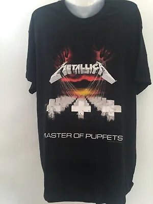 Buy Metallica Mop European Tour 86 Black T Shirt Xl New • 11.99£