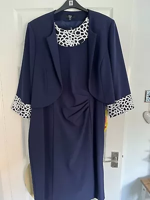 Buy Ladies Dress And Jacket Size 22 By Joanna Hope New With Labels • 40£