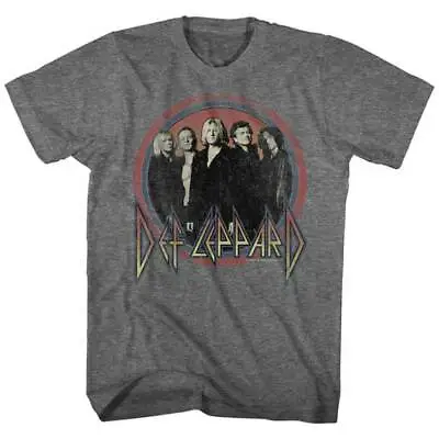 Buy Def Leppard Group Photo Men's T Shirt Rock Band Tour Music Merch • 44.14£
