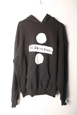 Buy Ed Sheeran 2018 Divided World Tour Hoodie - Size XL Extra Large (56c) • 24.99£