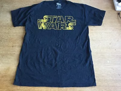 Buy Star Wars 100% Cotton T-Shirt - Star Wars Logo - Medium • 6£