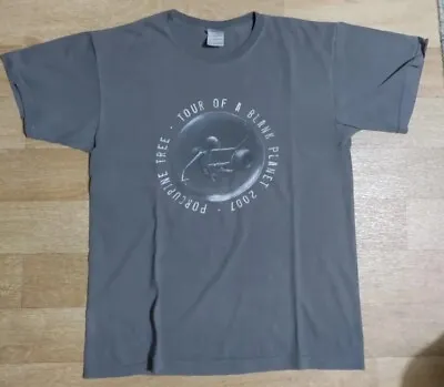 Buy Mens Grey  Fear Of A Blank Planet  Porcupine Tree 2007 Tour T Shirt. Size M. • 40£