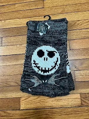Buy The Nightmare Before Christmas Gray Winter Scarf New With Tags • 18£