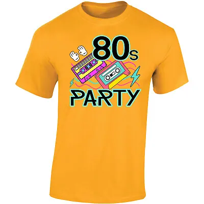 Buy I Love The 80's Retro Mens T-Shirt Pop Fancy Dress Unisex Party Gift TShirt • 8.99£