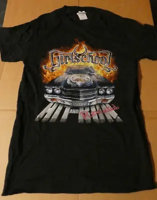 Buy Girlschool T-shirt - Hit And Run Revisited - Small * New * Music Memorabilia • 7.99£