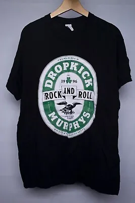 Buy Vintage Dropkick Murphys Shirt Mens Large Green Punk Rock Band USA Made Concert • 23.99£