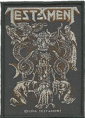 Buy TESTAMENT Gothic 2016 - WOVEN SEW ON PATCH Official Merchandise • 3.99£