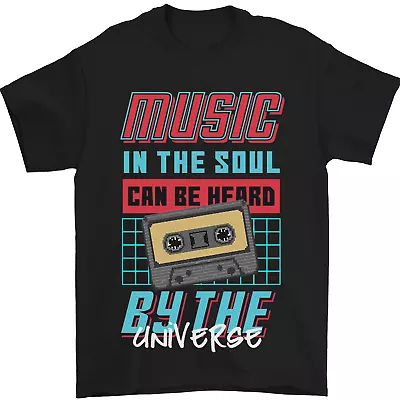 Buy Music In The Soul Heard By The Universe Mens T-Shirt 100% Cotton • 11.48£