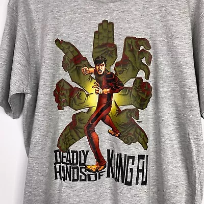 Buy Shang Chi Deadly Hands Of Kung Fu T-shirt MARVEL Size XXL • 8.75£