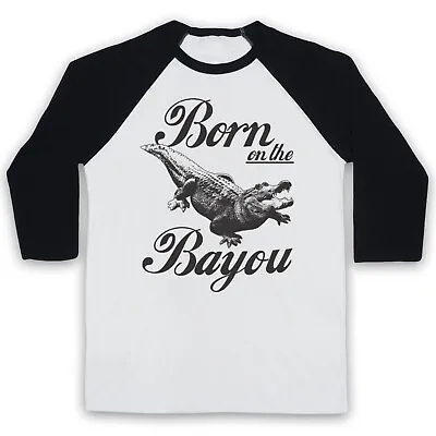 Buy Born On The Bayou Ccr Creedence Fogerty Unofficial Band 3/4 Sleeve Baseball Tee • 23.99£