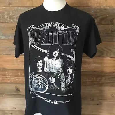 Buy Led Zeppelin Vintage Photo Men's T-shirt Large Official Licensed Jimmy Page • 11.33£