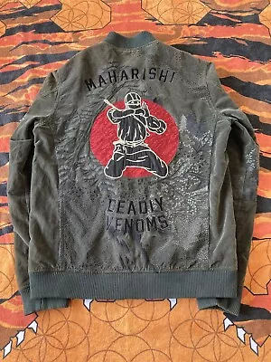 Buy Maharishi Embroidered Ninja Tour Jacket Deadly Venoms Size L • 199.99£