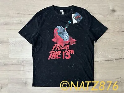 Buy Brand New Mens Friday The 13th Halloween T-shirt Size Xl • 7.99£