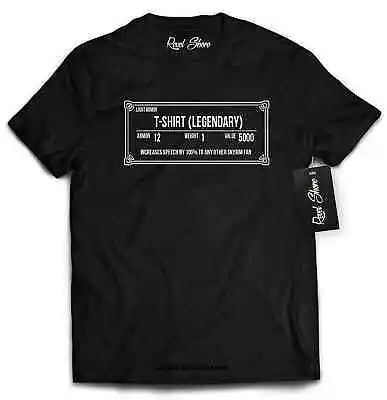 Buy Skyrim T-Shirt | Black & White | Funny Design | Elder Scrolls Game | S M L XL • 19.95£