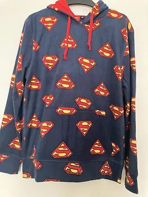 Buy Boys Superman Fleece Hoodie Brand New • 5.50£