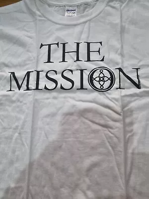 Buy Official The Mission White Size Small  T Shirt Brand New In Bag  • 5.99£
