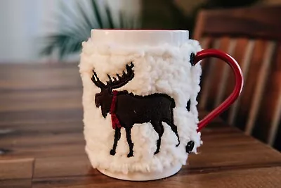 Buy St. Nicholas Square Moose Sweater Christmas Tradition Coffee Mug • 14.17£