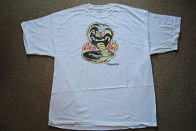 Buy The Karate Kid Vintage Strike Cobra Kai T Shirt New Official Movie Film 1984  • 9.99£