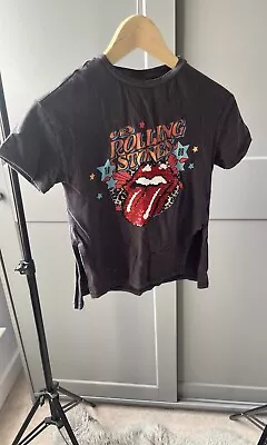 Buy Next Rolling Stones Girls Age 6 Sequin Tshirt  • 0.99£