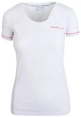 Buy Porsche Driver's Selection Women's Racing T-Shirt Crew White • 90£