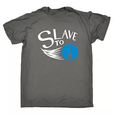 Buy Slave To Guitar Music Mens Funny Novelty Tee Top Shirts T Shirt T-Shirt Tshirts • 12.95£