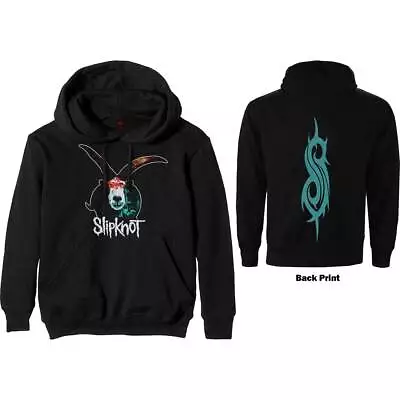 Buy Slipknot Unisex Pullover Hoodie: Graphic Goat (Back Print) OFFICIAL NEW  • 35.78£
