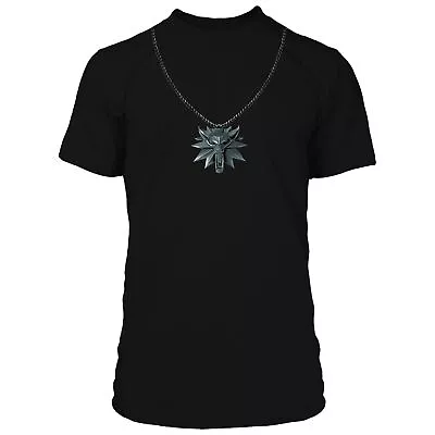 Buy The Witcher 3 Wolf School Medallion Adult T-Shirt • 71.22£