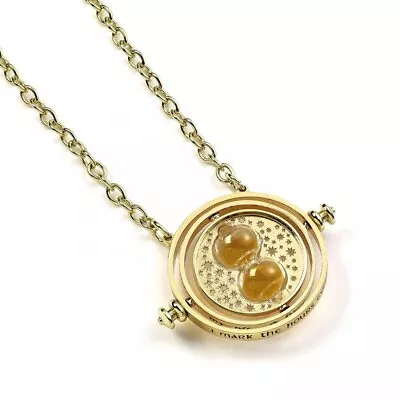 Buy Harry Potter Gold Plated Time Turner Necklace Birthday Gift Official Product • 19.99£
