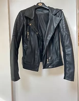 Buy Twin Set Leather Jacket Size M • 20£