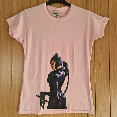 Buy Batman Catwoman Pink T-shirt Size L 14 NEW • 8£