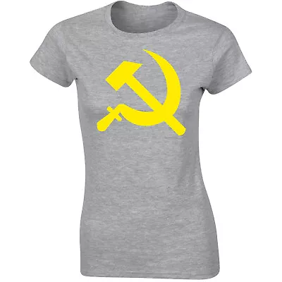 Buy Soviet Union Ladies T-Shirt Star Russian Che Guerra Tee Top Women Gift Tshirt • 8.99£