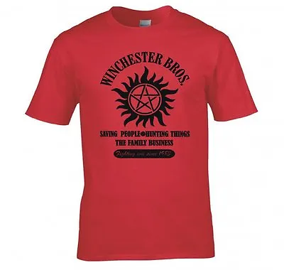Buy Supernatural  Winchester Bros Family Business  T Shirt • 12.99£