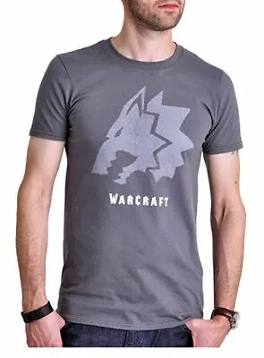 Buy Warcraft Movie Frostwolf Premium Tee ADULT Gaming Gamers Shirt SMALL • 7.99£