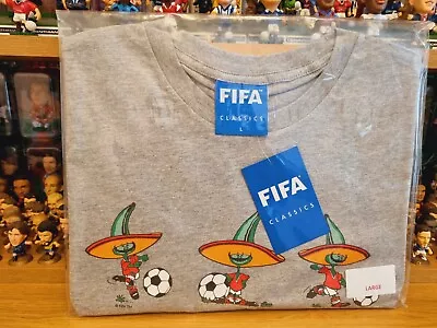 Buy BNWT 1986 World Cup Pique T-Shirt Tee Large • 12.99£
