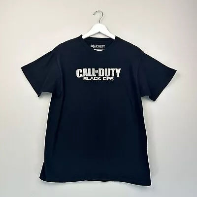 Buy Call Of Duty Black Ops T Shirt Mens Medium Black Crew Neck Short Sleeve Cotton • 9.99£
